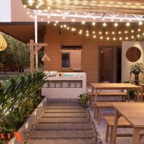 Thiết kế nhà hàng lẩu nướng Khôi Việt ấn tượng tại Quảng Ninh